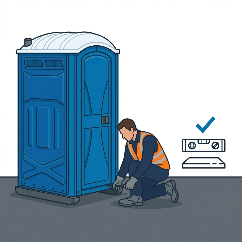 Infographic detailing flat floor entry safety indicators and symptoms in Staten Island, NY